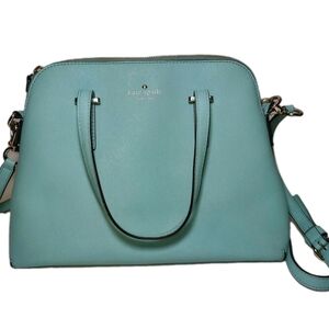 KATE SPADE Cedar St Maise Medium Satchel Crossbody Bag Purse Teal/Mint